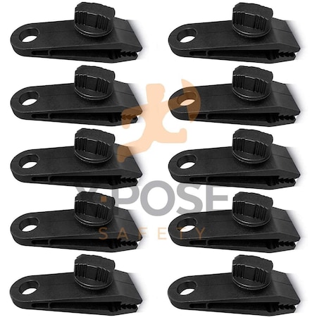 Xpose Safety Tarp Grabber Clips, 10PK TC-10-X
